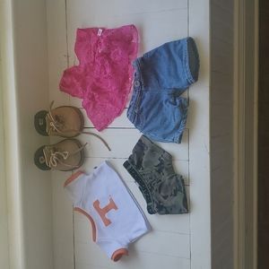 Build a bear clothes bundle. UT vols shirt